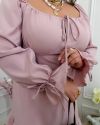 Легка сукня у стилі «бохо» рожевий №99992 - фото 2